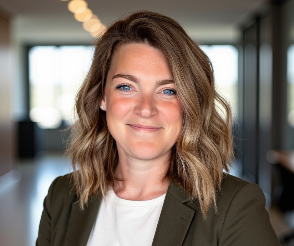 Professional headshot woman smiling